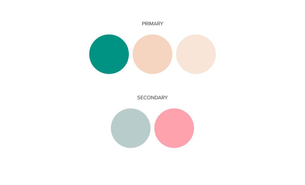 Blositive colour palette
